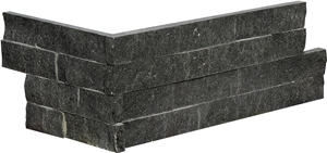 Chinese G684 Granite ,China Black Granite ,Fuding Black Splitted Culture Stone,Ledge Stone ,Wall Cladding Panel,Stacked Stone Veneer( Corner Stone ,Brick Stacked Stone),Exposed Wall Stone