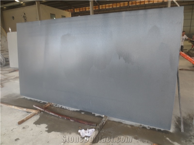 China Dark Grey Granite Cut Slabs G654 Granite Gangsaw Big Slabs