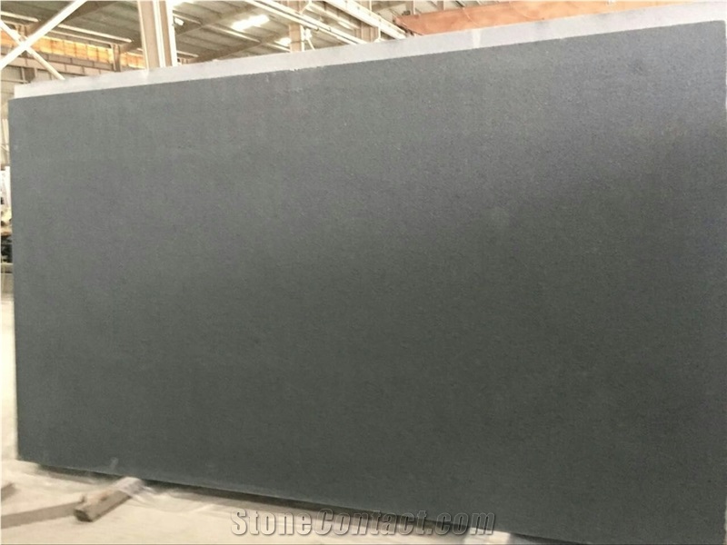 China Dark Grey Granite Honed Slabs G654 Gangsaw Big Slabs
