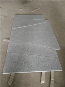 China Light Grey Granite Stairs G603 Granite Gangsaw Stairs