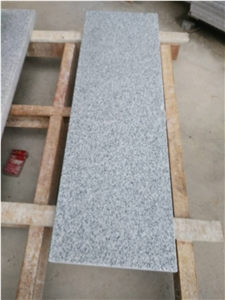 New G603 Granite Stairs China Light Grey Granite Honed Stairs
