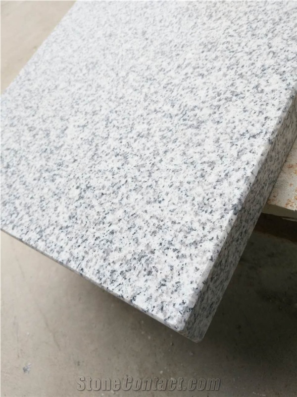 New G603 Granite Stairs China Light Grey Granite Honed Stairs