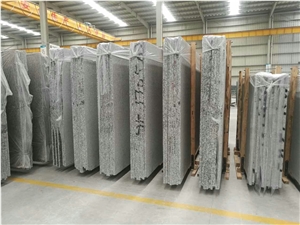 Own Factory Bala White Slabs ,Spray Grey Sea Wave White Granite Slabs,China Grey Granite Slabs Polished,Surface Customzied