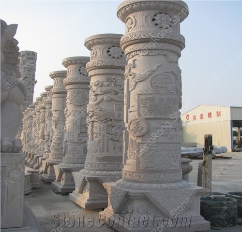 Dragon Pillars Sculpture