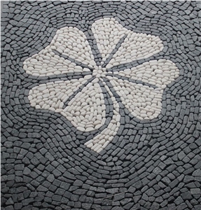 Floor Center Mosaic Pattern Decorative Floor Tile