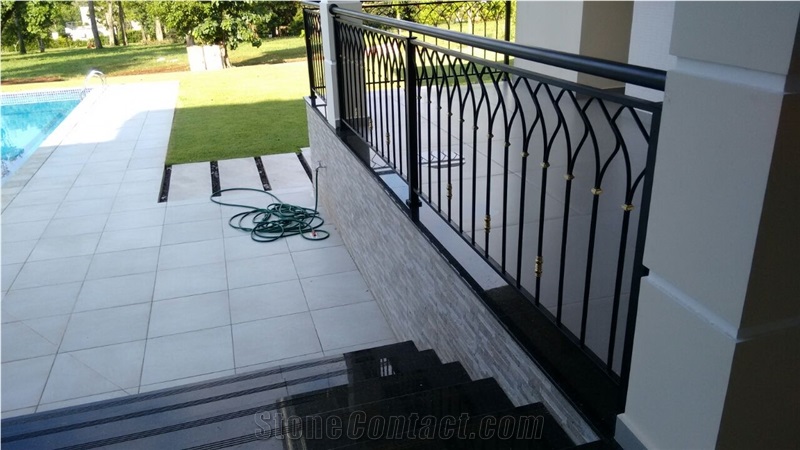 Granito Negro Absoluto Deck Stair - Steps, Risers