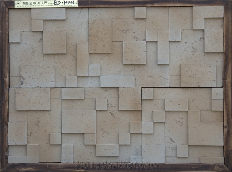 Decorative Stacked Cultured Ledge Thin Stone Veneer Panel for House Deocration