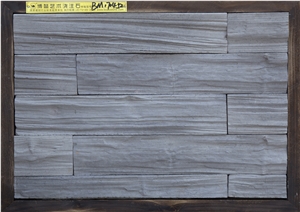 Faux Decorative Wooden Wave Stone Wall Exterior Panel