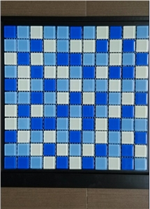 Blue Luminous Mosaic