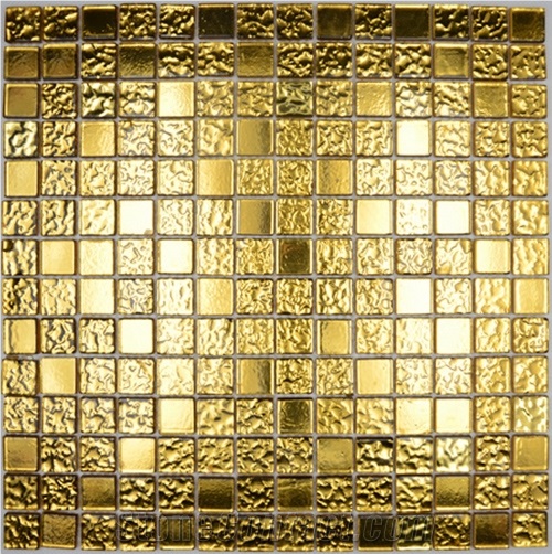 Church Golden Glass Mosaic
