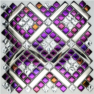 J2j-1565-1 Glass Crystal Mosaic