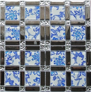 Mh32 China Flower Glass Mosaic