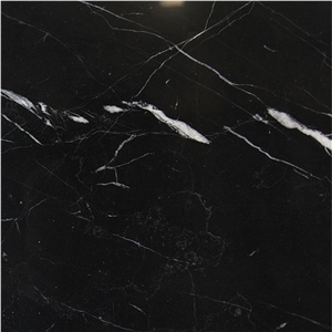 Factory Supplier China Black Marquina Polished Slab&Tile Thin Tile Natural Marble Nero Marquina Cut to Size