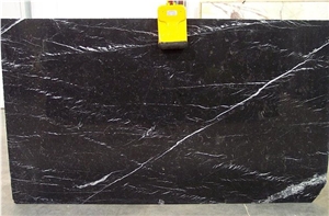Factory Supplier China Black Marquina Polished Slab&Tile Thin Tile Natural Marble Nero Marquina Cut to Size