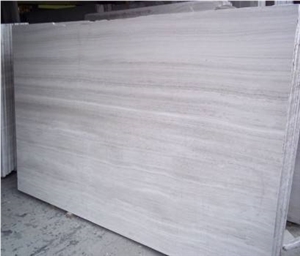 Factory Supplier China Grey Wood Polished Slab&Tile Thin Tile Natural Marble Cut to Size
