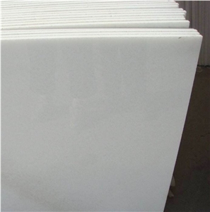 Factory Supplier China White Jade Polished Slab&Tile Thin Tile Natural Marble Cut to Size