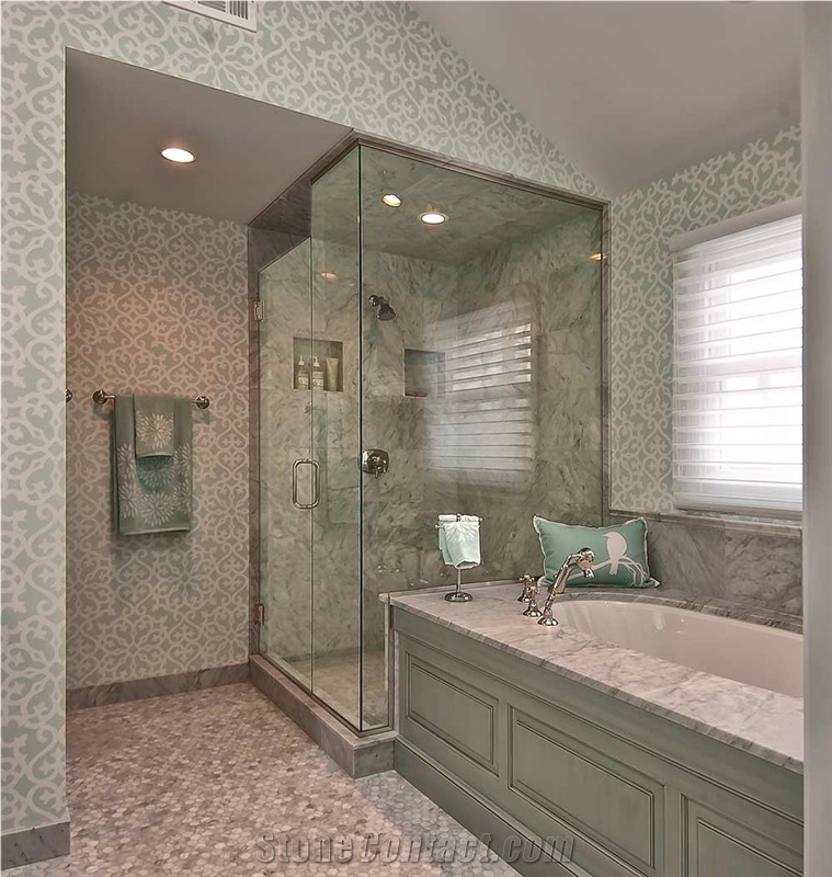 Chicago Luxury Bathroom Tile Design
