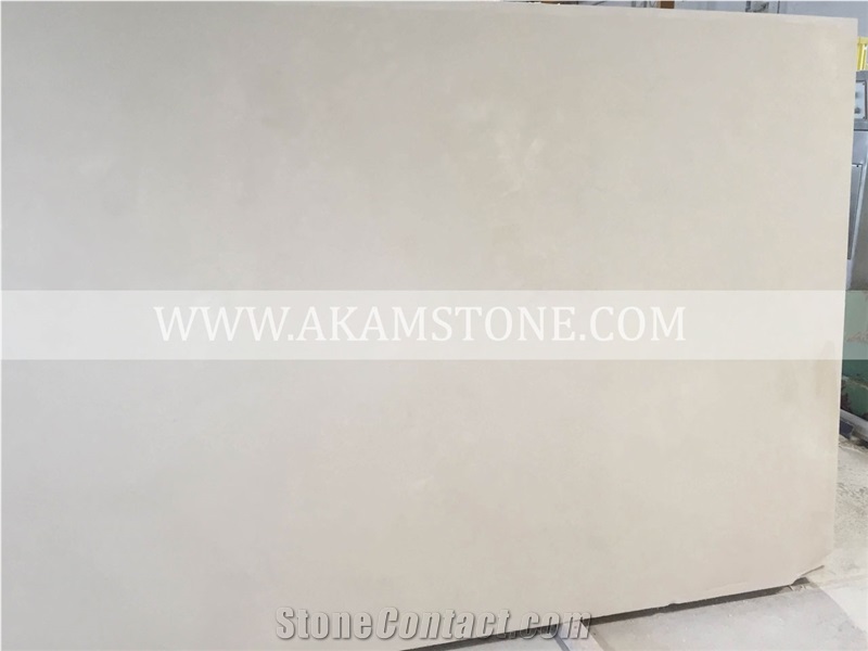 Iran White Limestone Slabs & Tiles