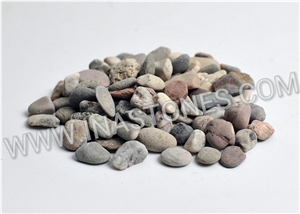 Indonesia Natural Stone Red Grey Gravel from Beach