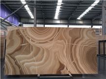 Brown Onyx,Tile and Slab,Wall Cladding,A Grade Natural Stone,Own Factory and Quarry Owner with Ce Certificate,Big Gang Saw Slab in Large Stock and Cheap Price,Floor Paving