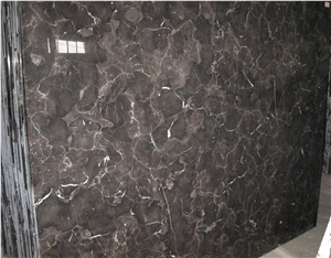 China Dark Emperador Irish Brown Marble For Flooring Tile Use