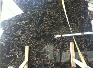 China Montmartre Marble Vendome Noir Portoro Black Slab Tile
