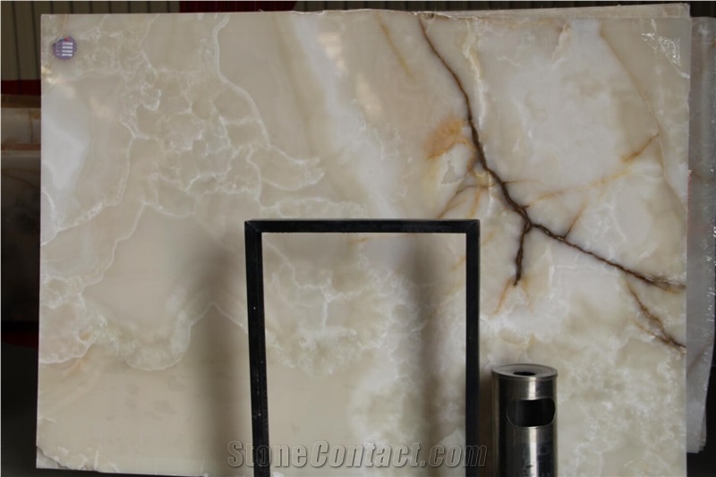 White Afghanistan Onyx,Afghan White Onyx,Khogiani Onyx,Nangarhar White Onyx,Afghanistan White Onyx,Tile and Slab,Wall Cladding,A Grade Natural Stone,Own Factory and Quarry Owner with Ce Certificate