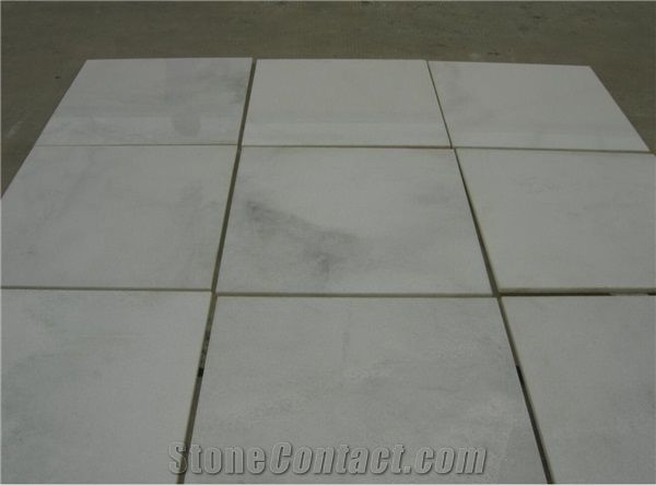 Sichuan Crystal White Marble Pure White Big Slab For Dector