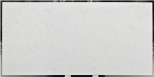 Quartz Stone Calacatta White Slabs for Countertop Vanity Tile