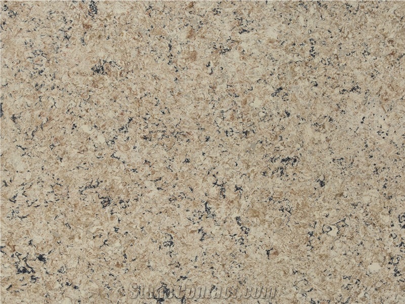 Zhs-1119 Best Veined Stain Resistant Quartz Stone Polished Surfaces Customized Edges 2cm Thick Available