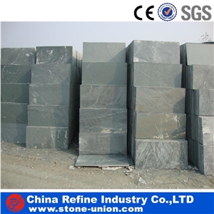 Cheap Green Slate Slabs & Tiles, China Green Slate