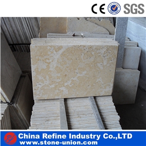 China Yellow Limestone Slabs & Tiles