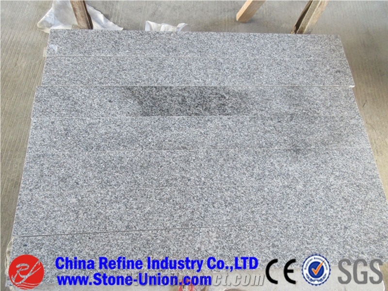 G603 Granite Stone Stairs & Steps Grey Indoor,Natural White Granite Polished Steps