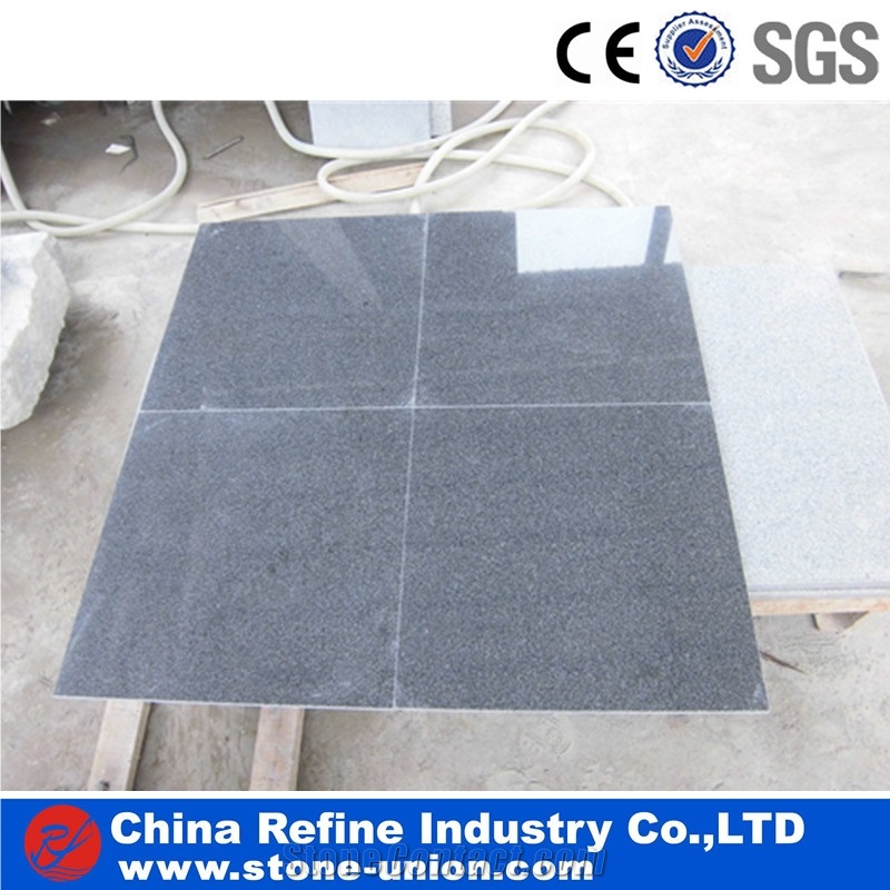 G654 Black Mushroom Granite Paving Stone with Exterior Flooring,Dark Grey Granite Customized Pavers,Chinese Padang Dark Granite Cladding and Panel Natural Stone