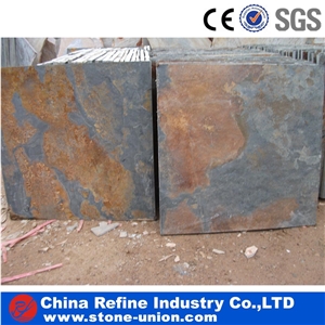 Rusty Slate Tiles, China Slate, Slate Customized Dimension, Natural Slate Stone Tile,Rust Slate Stone Flooring,Rusty Slate Wall Covering, Slate Pavers