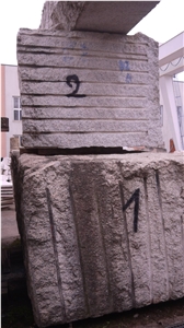 Grigio Sardo and Rosa Sardo Granite Blocks