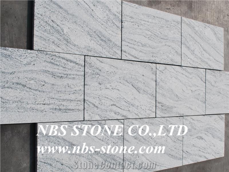 Ash White,Ash Grey,China Shandong Landscape,Grey Granite,Own Factory Flamed Tiles& Slabs,Bushhammered,Cut to Size, Wall Covering, Flooring, Project, Building Material
