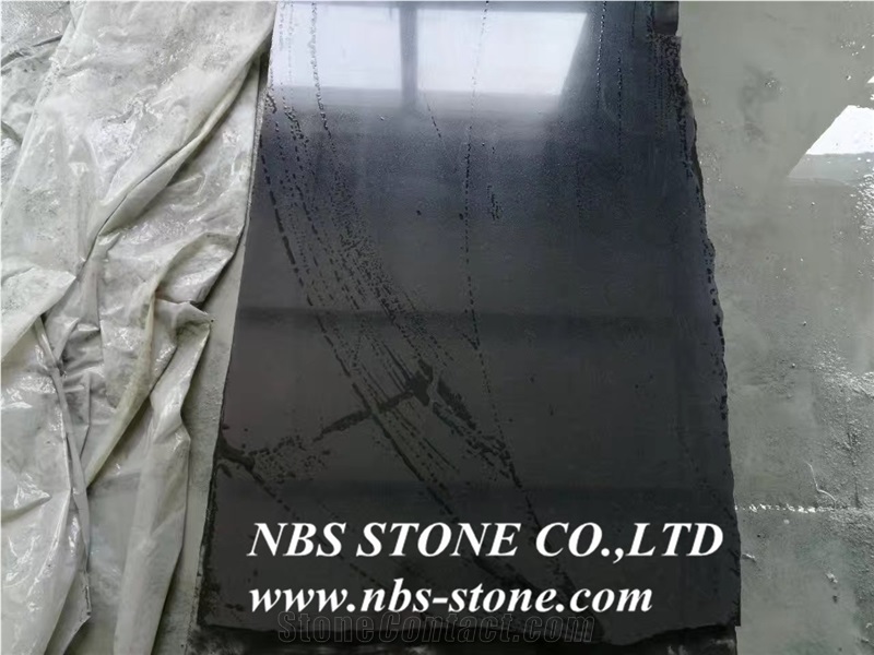 Black Jade,China Dark Marble,Grey Granite,Own Factory Flamed Tiles& Slabs,Bushhammered,Cut to Size, Wall Covering, Flooring, Project, Building Material