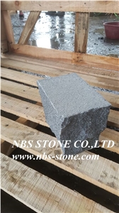 G654,China Grey Granite,Surface Flamed,Bush Hammered ,Sawn Cut, Floor Covering ,Cube, Cobble Paving Stone Price ,Garden Stepping, Walkway Pavers, Outdoor Project Natural Building Stone