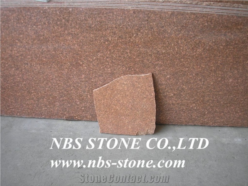 Guangze Red,China Granite,Polished Tiles& Slabs,Bushhammered,Cut to Size for Countertop,Kitchen Tops,Wall Covering,Flooring,Project,Building Material