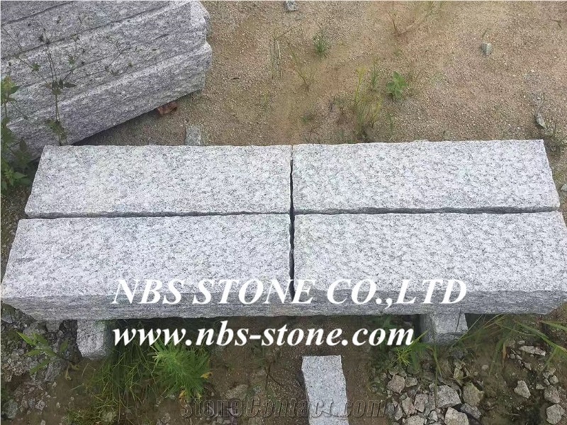 New G603 Light Grey Granite Road Stone,Kerbstone for Landscape，Palisade,Chinese Cheap Grey Granite Flamed Curbstone,Side Stone
