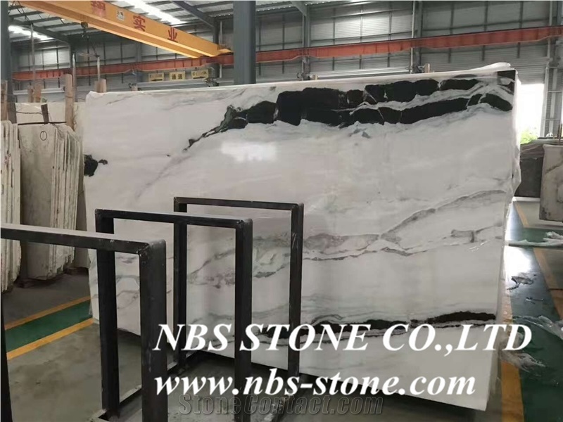 Panda White,China Marble,Polished Slabs & Tiles for Wall and Floor Covering, Skirting, Natural Building Stone Decoration, Interior Hotel,Bathroom,Kitchen,Villa, Shopping Mall Use