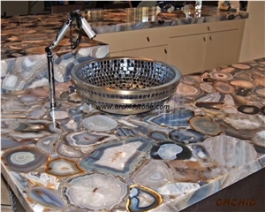 Agate Blue Semi Precious Stone Basin Worktops,Kitchen Worktops,Bar Tops,Island Tops,Blue Agate Kitchen Tops,Decorative Interior Tops Agate Blue Semi Precious Stone Basin Worktops,Kitchen Worktops,Bar Tops,Island Tops,Blue Agate Kitchen Tops,Decorative Interior Tops