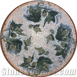 Marble Round Mosaic Medallion
