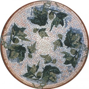 Marble Round Mosaic Medallion