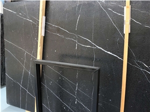 Acid / Brushed / Antiqued Nero Marquina Marble Slabs,Tiles,Wall Veneer Tiles for Mosaic Countertops,Work Tops