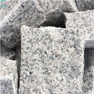 Bianco Sardo/Seasome Grey/Light Grey/G603 Paving/Flooring/Cube/Cobbles/Pebbles/Exterior Pattern/Wallway/Driveway/Garden Pavements/Landscaping