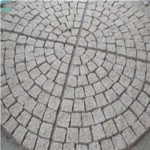 Bianco Sardo/Seasome Grey/Light Grey/G603 Paving/Flooring/Cube/Cobbles/Pebbles/Exterior Pattern/Wallway/Driveway/Garden Pavements/Landscaping