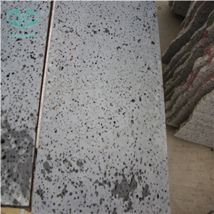 Black/Grey Lava Basalt Stone, Lava Stone Paver,Big Holes Volcanic Basalt Paving Tiles,Saw Cut Lava Stone Tile for Garden Pavement Volcanic Rock Pavement, Driveway Paving