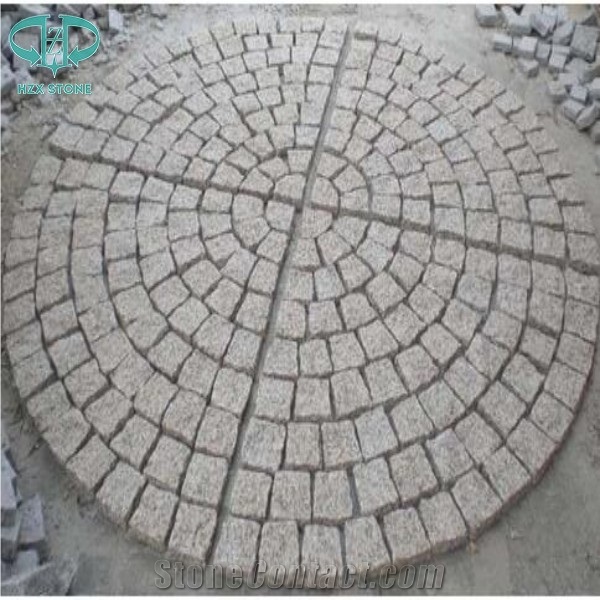 Black/White/Grey Colorful Paving Stone/Red Porphery/Seasame Grey/Seasame Black Pattern Cobble Stone/Paving/Exterior/Cube/Cubic/Landscaping/Walkway/Garden/G654/G603/G684/G682